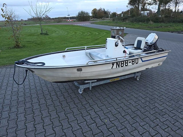 Tourboot - + honda 10 pk 4 takt - consoleboot en visboot - afbeelding 21 van  26