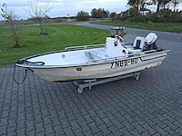 Tourboot - + honda 10 pk 4 takt - consoleboot en visboot - afbeelding 21 van  26