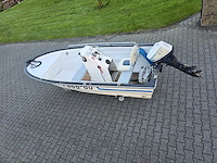 Tourboot - + honda 10 pk 4 takt - consoleboot en visboot - afbeelding 25 van  26