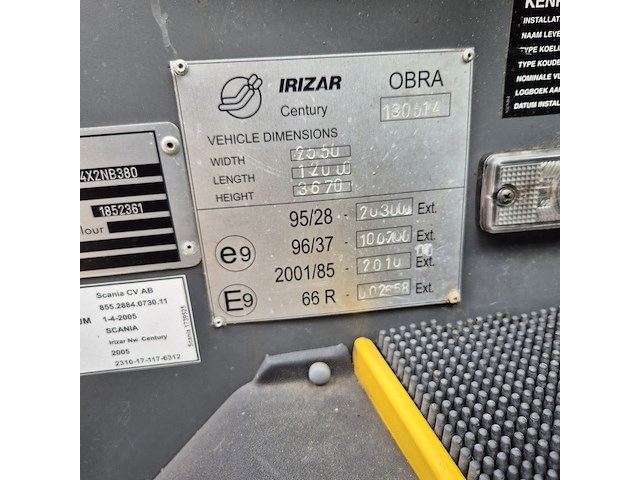 Touringcar, scania, irizar, 2005 - afbeelding 8 van  26