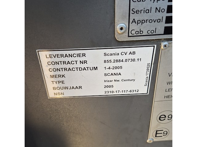 Touringcar, scania, irizar, 2005 - afbeelding 5 van  26