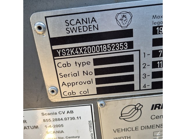 Touringcar, scania, irizar, 2005 - afbeelding 6 van  26