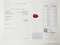 Tourmaline 4.33ct gra certified - afbeelding 4 van  4
