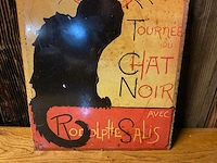 “tournee du chat noir” | horeca-/reclamebord - afbeelding 5 van  5