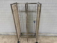 Tournus - rvs mobiele debrasseer wagen