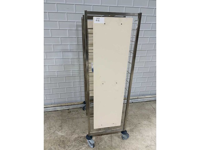 Tournus - rvs mobiele debrasseer wagen - afbeelding 5 van  7