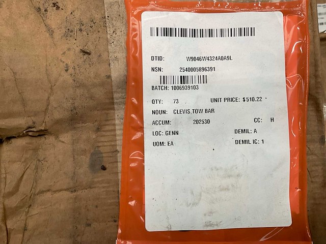 Tow bar clevis (5x) - afbeelding 5 van  6