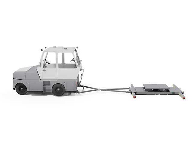 Tow tractor / warehouse tugger met hefplateau - afbeelding 2 van  73