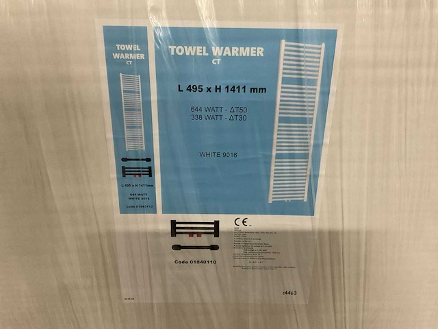 Towel warmer ct radiator (2x) - afbeelding 3 van  3