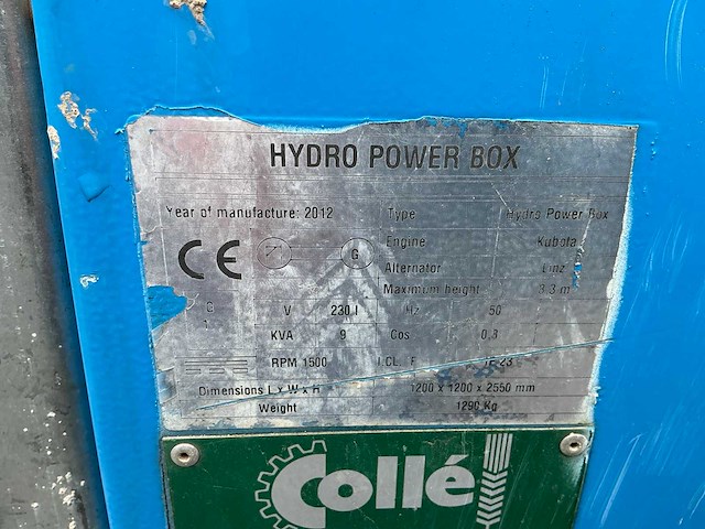 Tower light hydro power box stationaire lichtmast - afbeelding 7 van  16