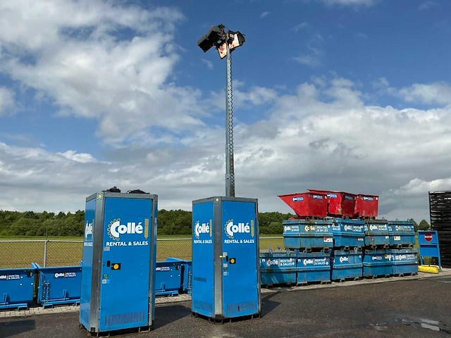 Tower light hydro power box stationaire lichtmast - afbeelding 1 van  17