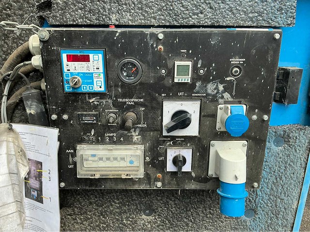 Tower light hydro power box stationaire lichtmast - afbeelding 5 van  16