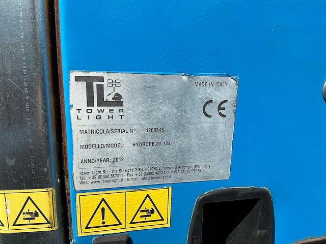 Tower light hydro power box stationaire lichtmast - afbeelding 8 van  17