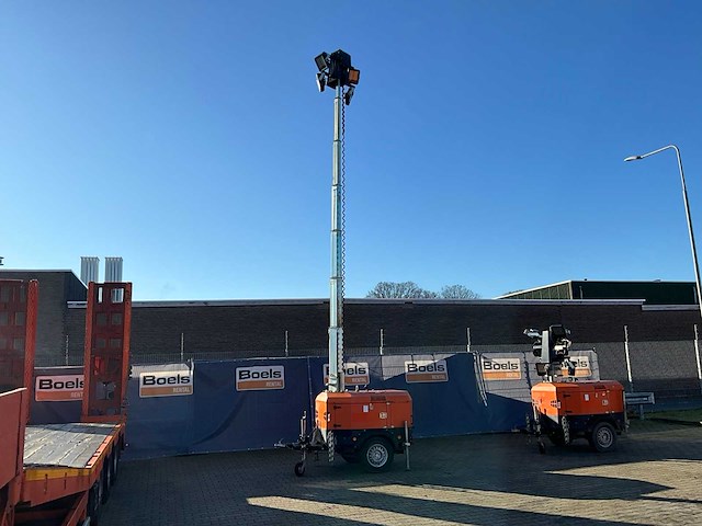 Towerlight vb-9 led lichtmast aggregaat aanhangwagen led - afbeelding 1 van  29