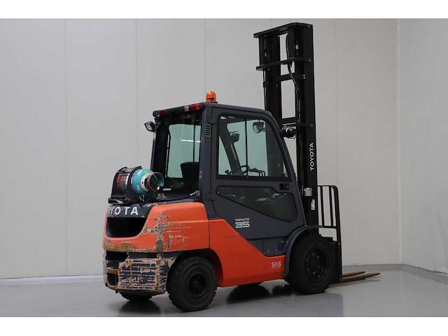 Toyota - 02-8fgjf35 - vorkheftruck, sideshift, 2015, 5m - afbeelding 4 van  7