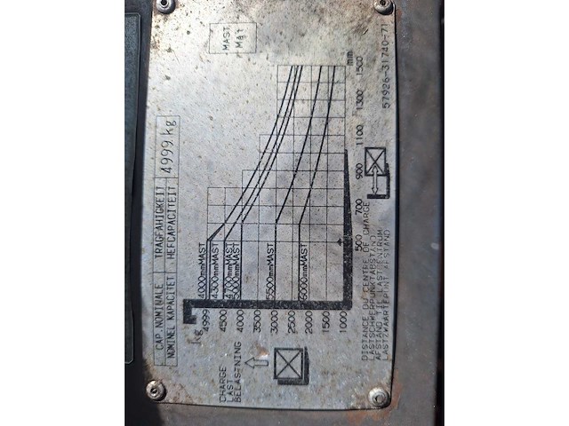 Toyota - 2004 - 02-6fd 45 - vorkheftruck - afbeelding 10 van  10