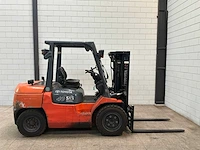 Toyota - 2006 - 42-7 fd 35 - 4m triplex, free-lift - vorkheftruck - afbeelding 5 van  18