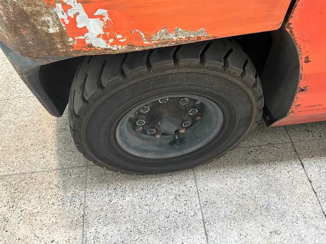 Toyota - 2006 - 42-7 fd 35 - 4m triplex, free-lift - vorkheftruck - afbeelding 3 van  16