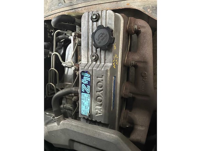 Toyota - 2006 - 42-7 fd 35 - 4m triplex, free-lift - vorkheftruck - afbeelding 8 van  16