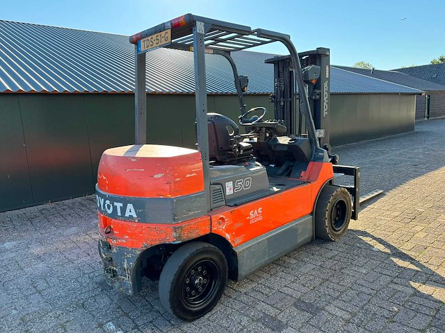 Toyota - 2006 - 7fbmf50 - vorkheftruck - afbeelding 8 van  10