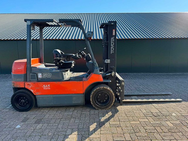 Toyota - 2006 - 7fbmf50 - vorkheftruck - afbeelding 9 van  10
