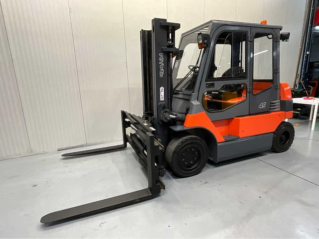 Toyota - 2012 - 7fbmf50 - 3.3m duplex, vorkversteller tot buiten vorkenbord, side-shift, vorkheftruck - afbeelding 9 van  15