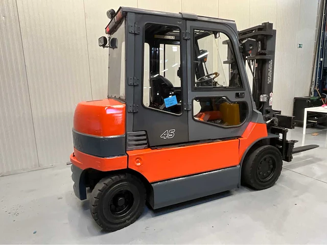 Toyota - 2012 - 7fbmf50 - 3.3m duplex, vorkversteller tot buiten vorkenbord, side-shift, vorkheftruck - afbeelding 5 van  15