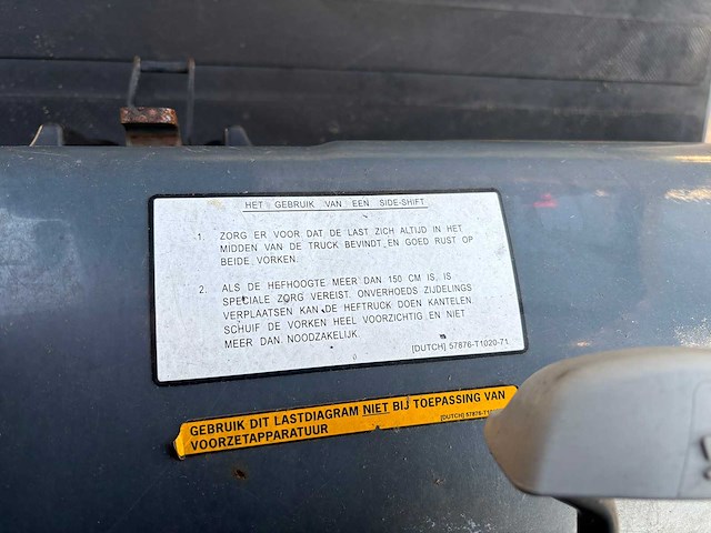 Toyota - 2015 - 8fbmt35 - vorkheftruck - afbeelding 11 van  20