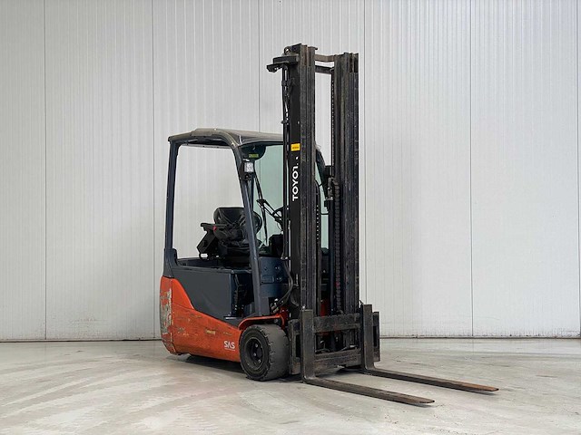 Toyota - 2016 - 8fbe20t - 6m triplex, free-lift, side-shift - vorkheftruck - afbeelding 1 van  6