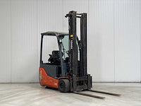 Toyota - 2016 - 8fbe20t - 6m triplex, free-lift, side-shift - vorkheftruck - afbeelding 1 van  6