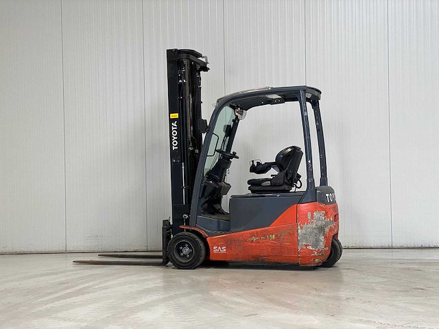 Toyota - 2016 - 8fbe20t - 6m triplex, free-lift, side-shift - vorkheftruck - afbeelding 2 van  6