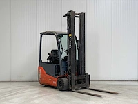 Toyota - 2016 - 8fbe20t - 6m triplex, free-lift, side-shift - vorkheftruck