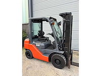 Toyota - 2017 - 02-8-fgf-25 - 4.7m triplex - vorkheftruck - afbeelding 5 van  9