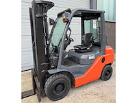 Toyota - 2017 - 02-8-fgf-25 - 4.7m triplex - vorkheftruck