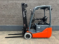 Toyota - 2017 - 8-fbek-16-t - 5m triplex, free-lift - vorkheftruck - afbeelding 2 van  11