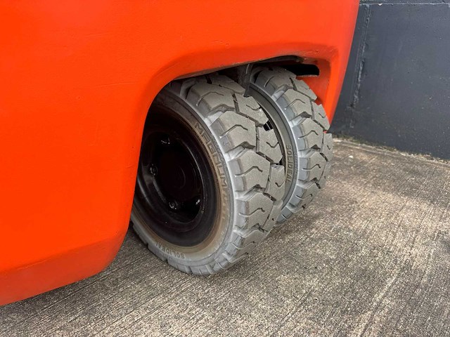 Toyota - 2017 - 8-fbek-16-t - 5m triplex, free-lift - vorkheftruck - afbeelding 4 van  5