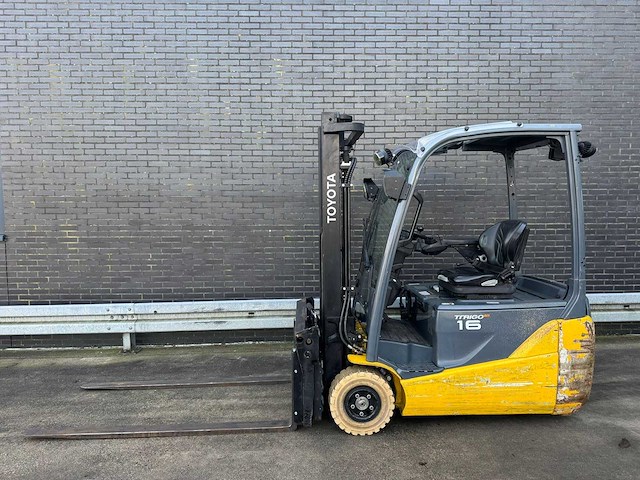 Toyota - 2018 - 8-fbe-16-t - 3.3m duplex, free-lift, side-shift - vorkheftruck - afbeelding 7 van  14