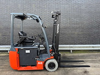 Toyota - 2018 - 8-fbek-18-t - 3.3m duplex, free-lift, side-shift - vorkheftruck - afbeelding 8 van  12