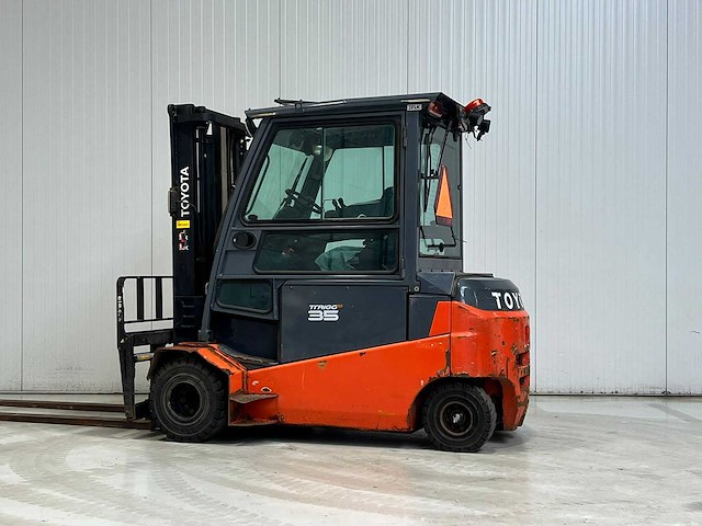 Toyota - 2018 - 8fbmt35 - 3.3m duplex, free-lift, side-shift - vorkheftruck - afbeelding 2 van  7