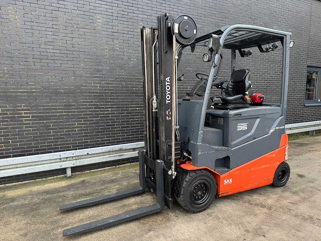 Toyota - 2021 - 8-fbmt-35 - 3.7m duplex - vorkheftruck - afbeelding 1 van  11