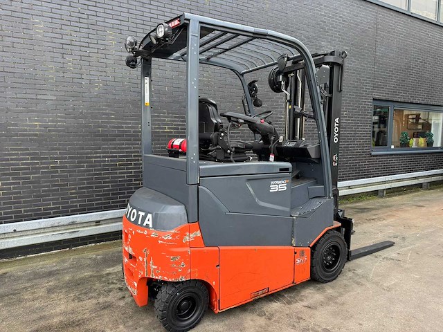 Toyota - 2021 - 8-fbmt-35 - 3.7m duplex - vorkheftruck - afbeelding 2 van  6