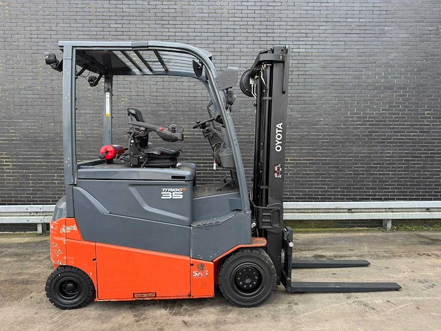 Toyota - 2021 - 8-fbmt-35 - 3.7m duplex - vorkheftruck - afbeelding 3 van  6