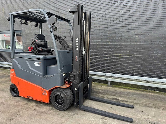 Toyota - 2021 - 8-fbmt-35 - 3.7m duplex - vorkheftruck - afbeelding 4 van  6