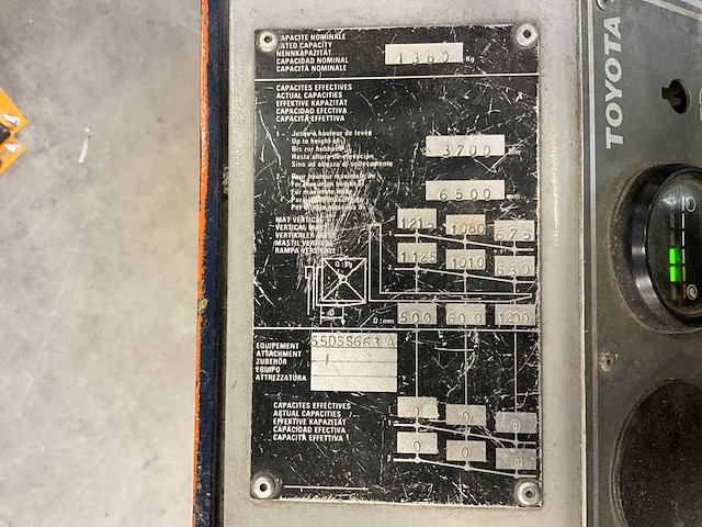 Toyota - 5fbre14 - elektrisch - reachtruck - afbeelding 5 van  15