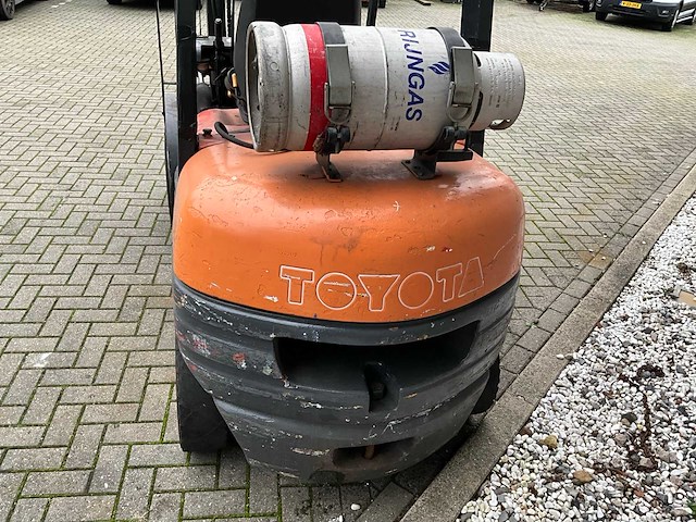 Toyota - 6fgf30 - lpg - vorkheftruck - afbeelding 7 van  12