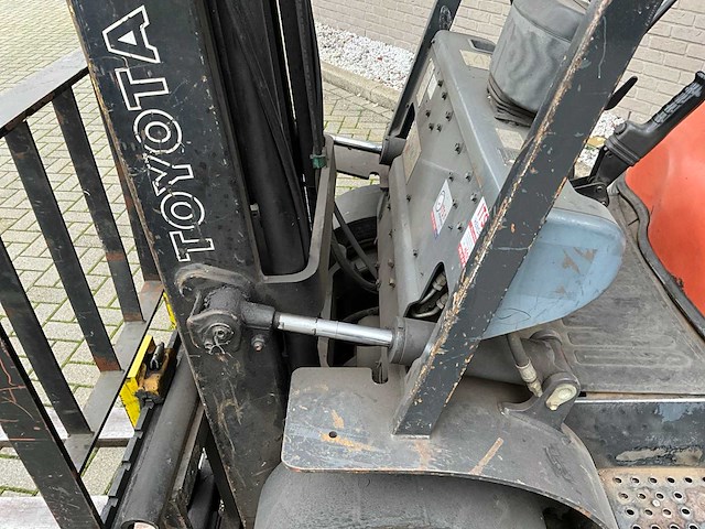 Toyota - 6fgf30 - lpg - vorkheftruck - afbeelding 10 van  12