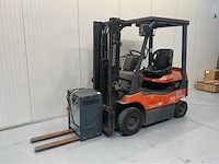 Toyota - 7fb15 - 3m duplex, free-lift, side-shift - vorkheftruck