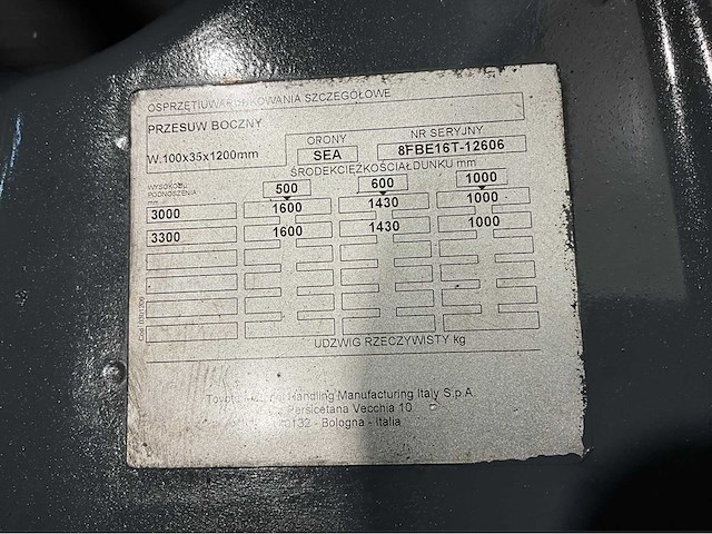 Toyota - 8fbe16t - vorkheftruck,freelift sideshift, free-lift, bj 2018 - afbeelding 5 van  16