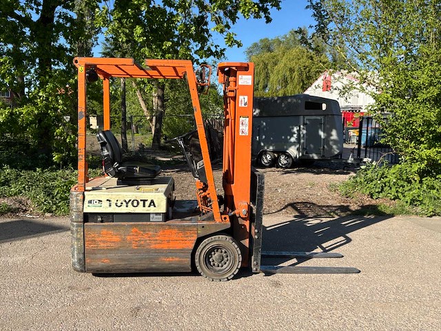 Toyota 2fbe10 elektrische vorkheftruck 1000kg - afbeelding 3 van  18