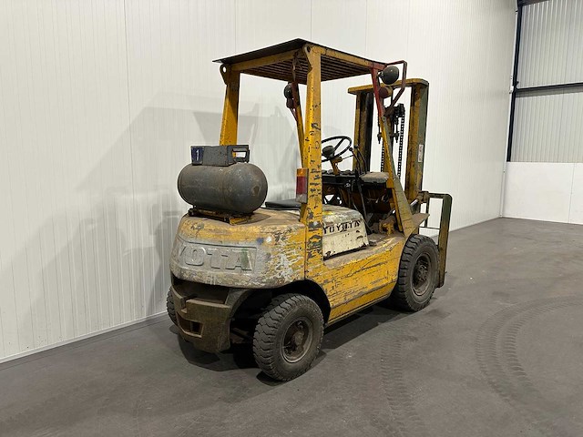 Toyota 2fg20 vorkheftruck lpg handgeschakeld - afbeelding 16 van  18
